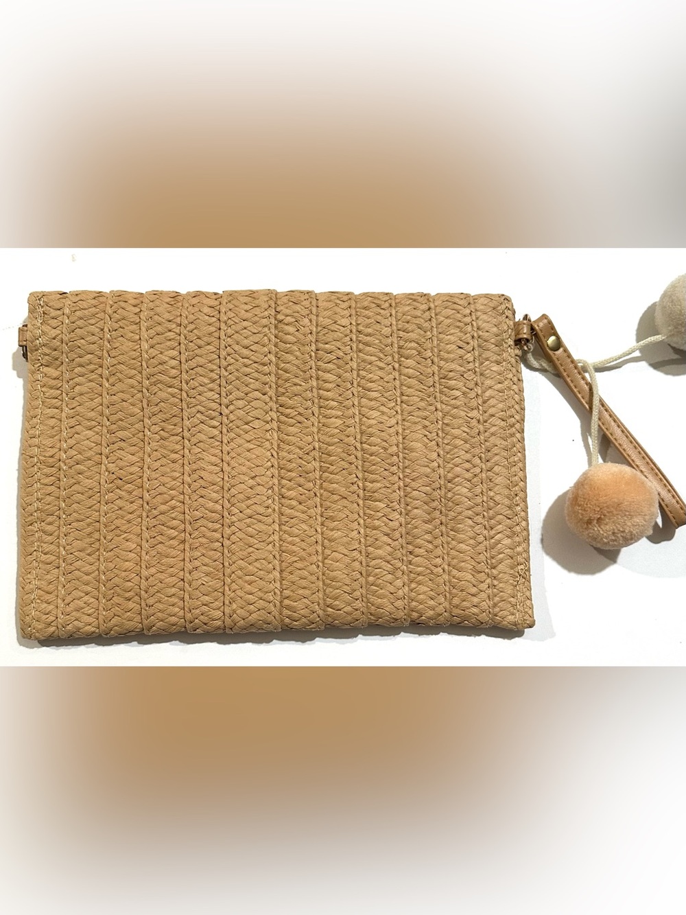 NEW, Women Straw Shoulder Bag Woven Beach Purse Summer Crossbody Clutch - Picture 4 of 15